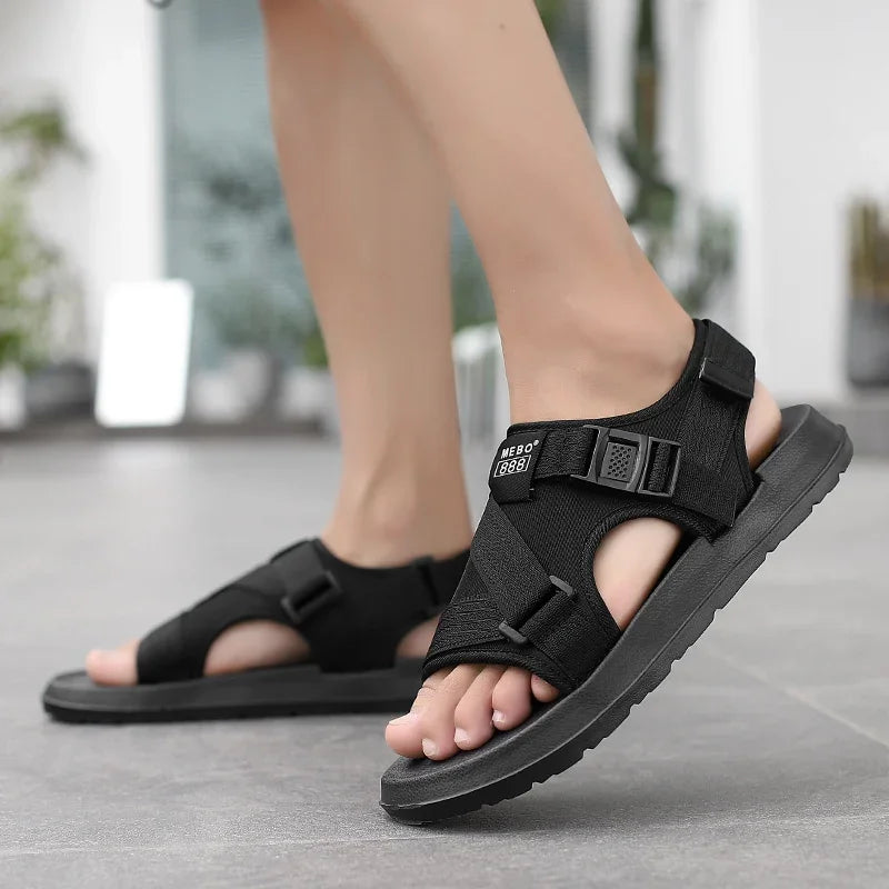 Casual Versatile Trendyy Roman Sandals Non-slip Wear-resistant High-looking Sandals Outdoor Casual Slippers Indoor Sandals Women - Sun Studio