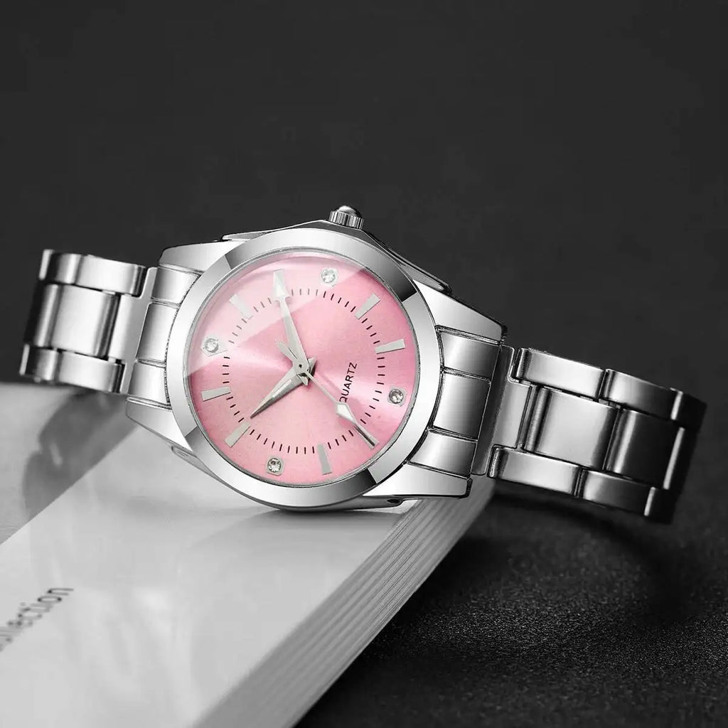 Luxury Rhinestone Women Watches Casual Quartz Wrist Watches For Ladies Clock Reloj Mujer（Without box） - Sun Studio