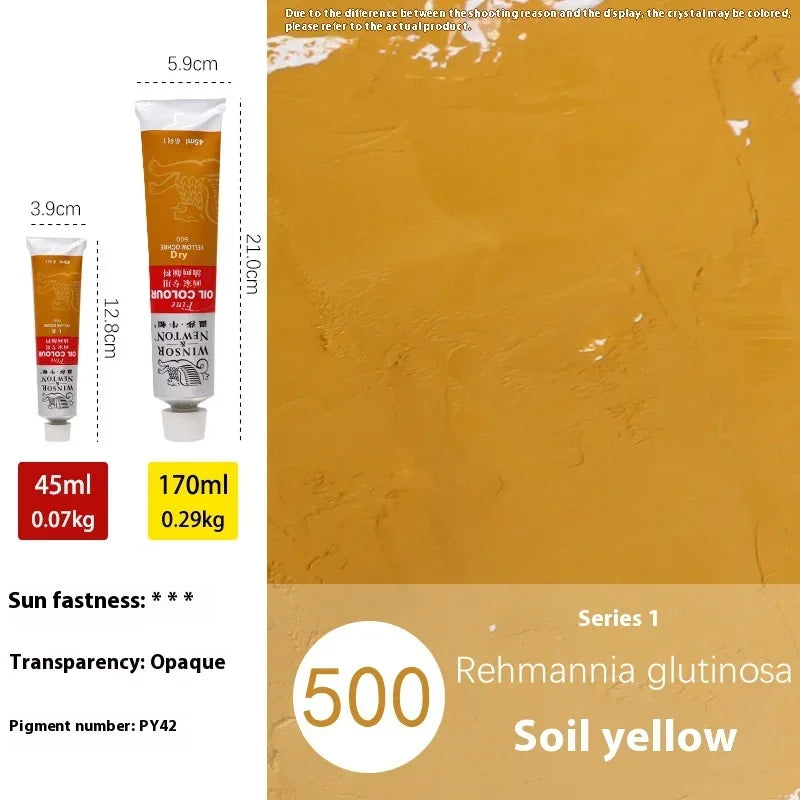 45ml Ölmalerei Transparente Tube Schnell trocknend Weiß Gold Silber Professionelle Farbmalbedarf für Künstler Studenten Anfänger