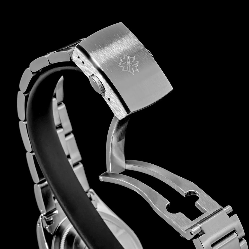 THORN T004 34mm Retro Männer Uhr Automatisches Uhrwerk Uhr Hemisphäre Saphir Leuchtend 10Bar Wasserdichte Uhren