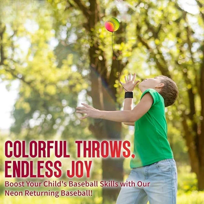 1-32PCS Elastic Hand Flick Ball with Wrist Strap PU Bouncy Ball for Kids Outdoor Fitness Exercise Hand Toss Ball Accessories - Sun Studio