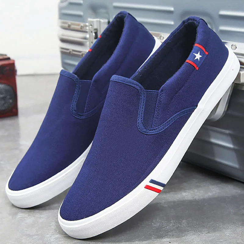 2023 Neue Leinenschuhe Herren Sommer Klassische Slipper Herren Freizeit Schuhe Atmungsaktive Bequeme Flache Herren Schuhe Sneakers Übergröße 47