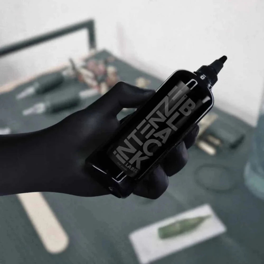 INTENZE TATTOO INK ZUPER BLACK  Tattoo Ink Pigment Black Professional DIY Tattoo Pigment Permanent Body Art Tattoo Supply - Sun Studio