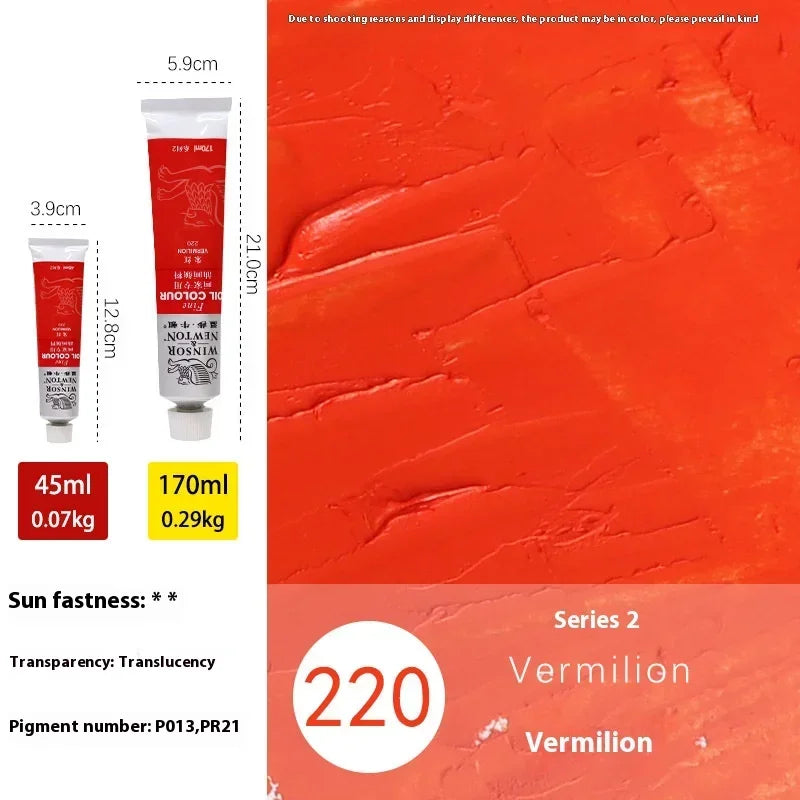 45ml Ölmalerei Transparente Tube Schnell trocknend Weiß Gold Silber Professionelle Farbmalbedarf für Künstler Studenten Anfänger