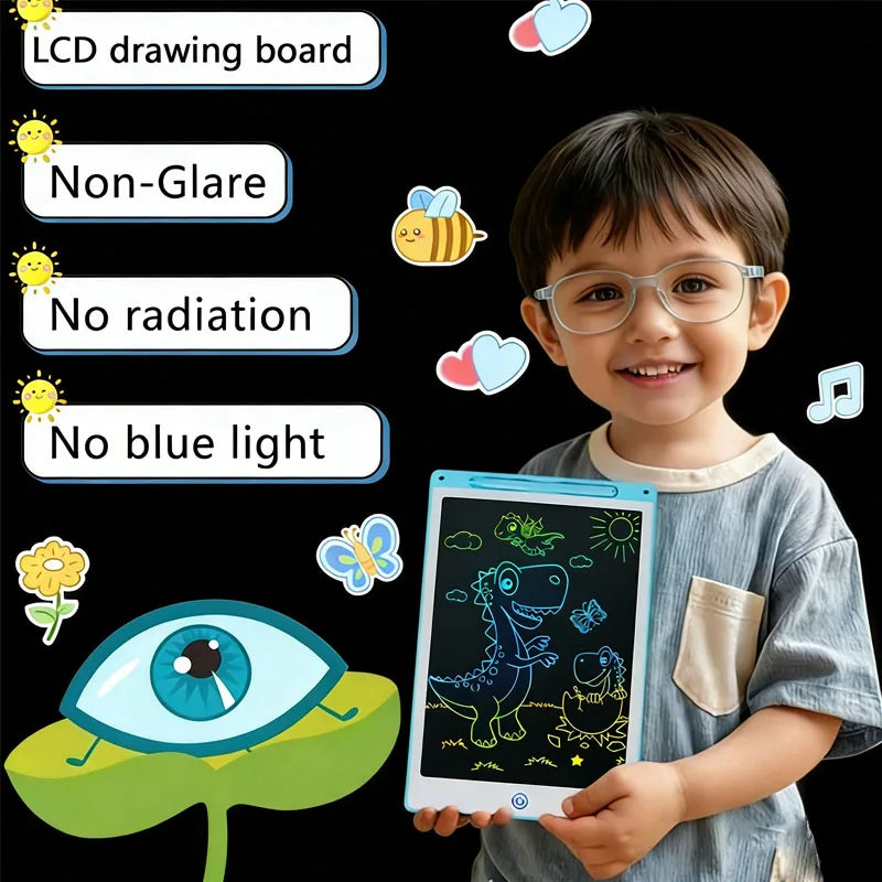 8.5 Inch LCD Writing Tablet Digital Drawing Tablet Handwriting Pads Portable Electronic Doodle Blackboard Travel Educational Toy - Sun Studio