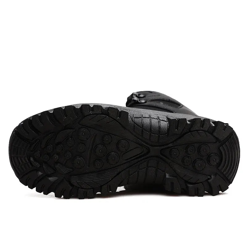 Neue Warme Plüsch Schneestiefel Herren Schnürsenkel Lässige Hohe Herren Stiefel Wasserfeste Winterstiefel Rutschfeste Knöchelstiefel Herren Arbeitsstiefel