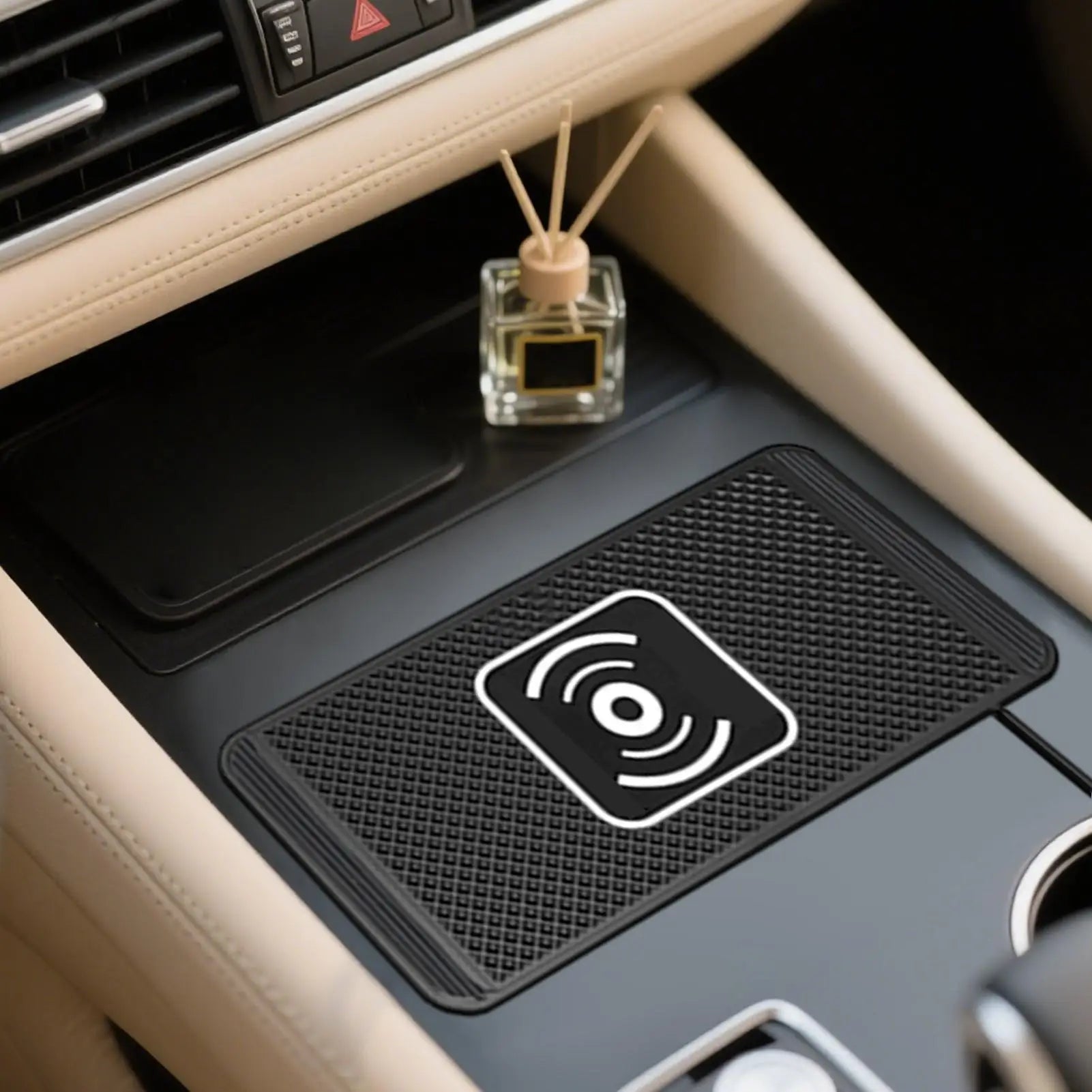Wireless Phone Charger Wireless Car Charger Pad For Car 39 Inch Cable Automatic Sensing Non-Slip Charging Mat For Phone Vehicle - Sun Studio