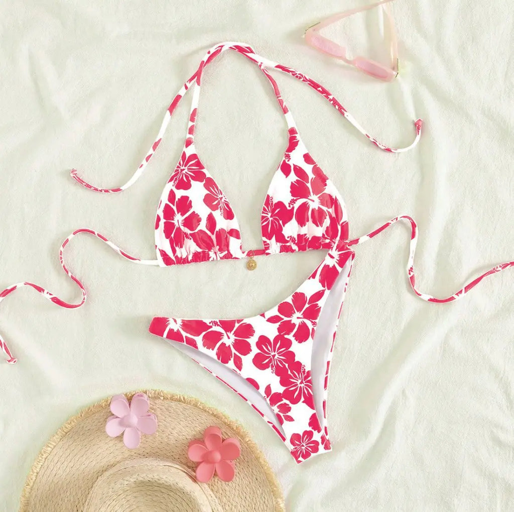 Micro Bikini 2026 Push Up Women Swimsuits Sexy Swimwear Brazilian Bikini Set Biquini Print Swimsuit Summer Brown Beachwear - Sun Studio
