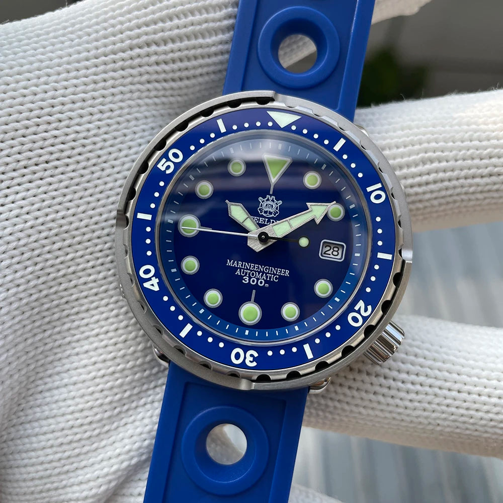 STEELDIVE SD1975 Luxus Automatikuhren Herren Taucheruhr 30Bar Wasserdicht Leuchtende Uhr Saphirglas Mechanische Armbanduhr