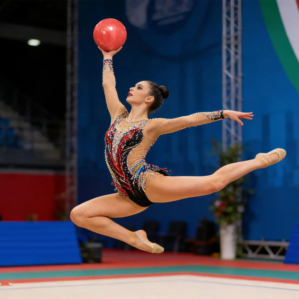 Rhythmic Gymnastics Ball Professional Ergonomic High Elasticity Rhythmic Gymnastic Ball For Dance Performance For Gymnasts - Sun Studio