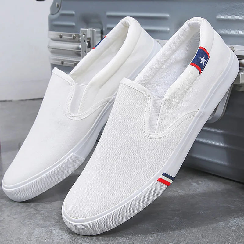 2023 Neue Leinenschuhe Herren Sommer Klassische Slipper Herren Freizeit Schuhe Atmungsaktive Bequeme Flache Herren Schuhe Sneakers Übergröße 47