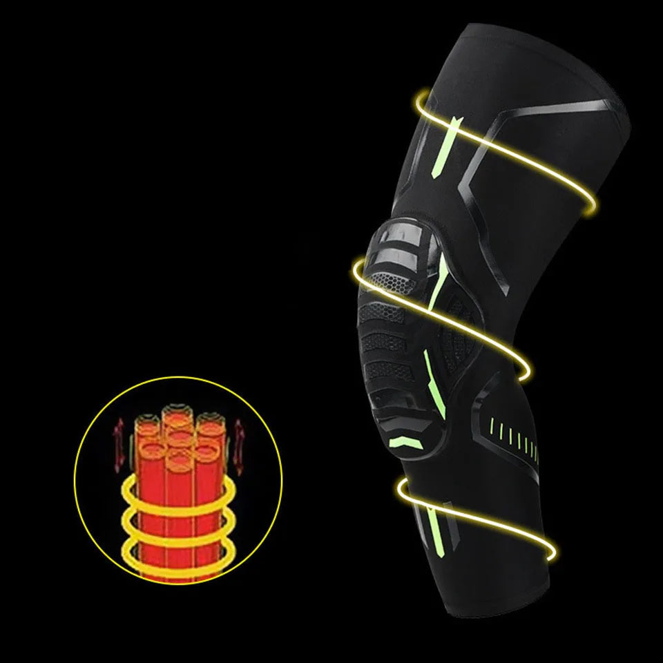 GTUBIKE 1PCS Knee Brace Compression Knee Support Shockproof Knee Pads Knee Sleeve for Running Arthritis Joint Pain Relief - Sun Studio