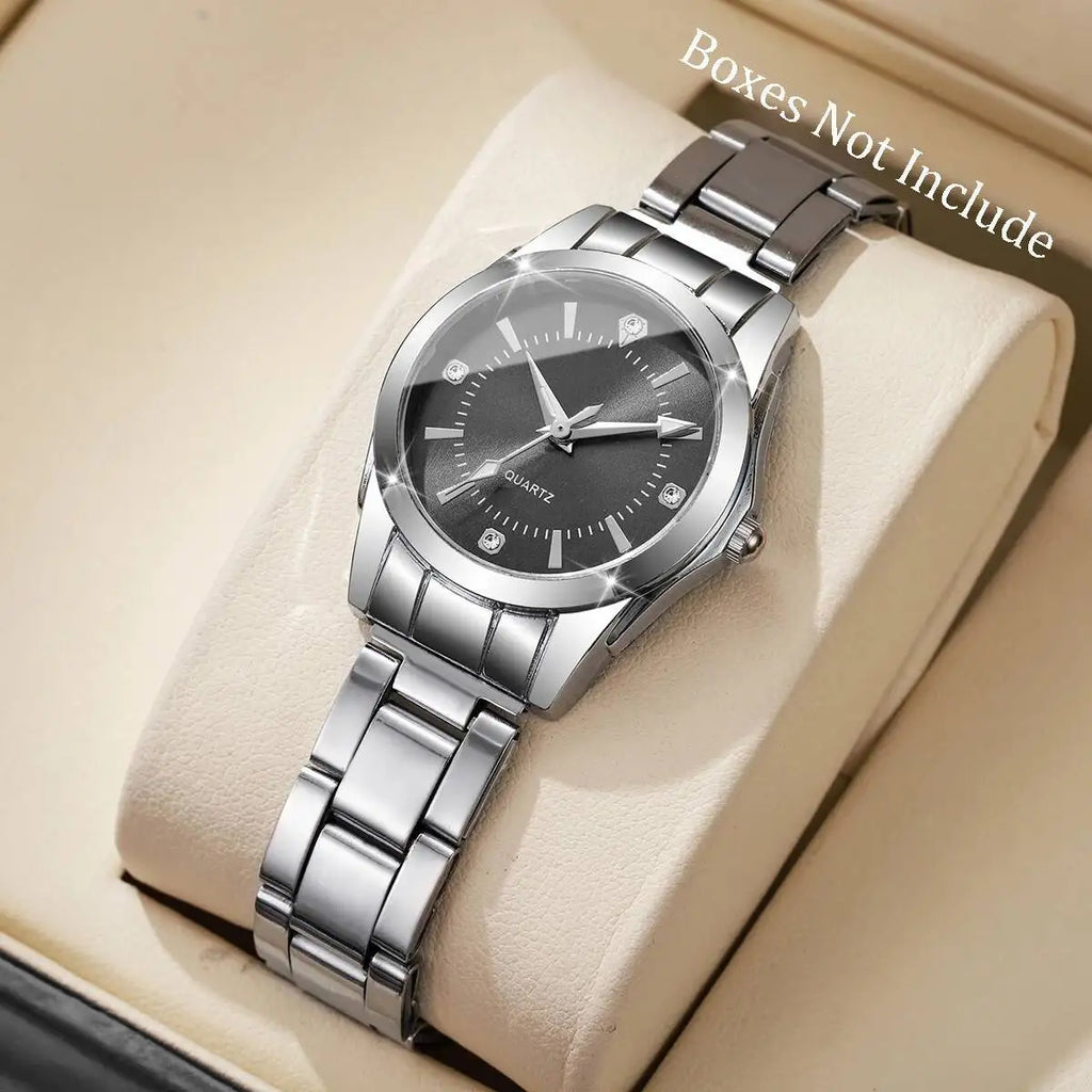 Luxury Rhinestone Women Watches Casual Quartz Wrist Watches For Ladies Clock Reloj Mujer（Without box） - Sun Studio