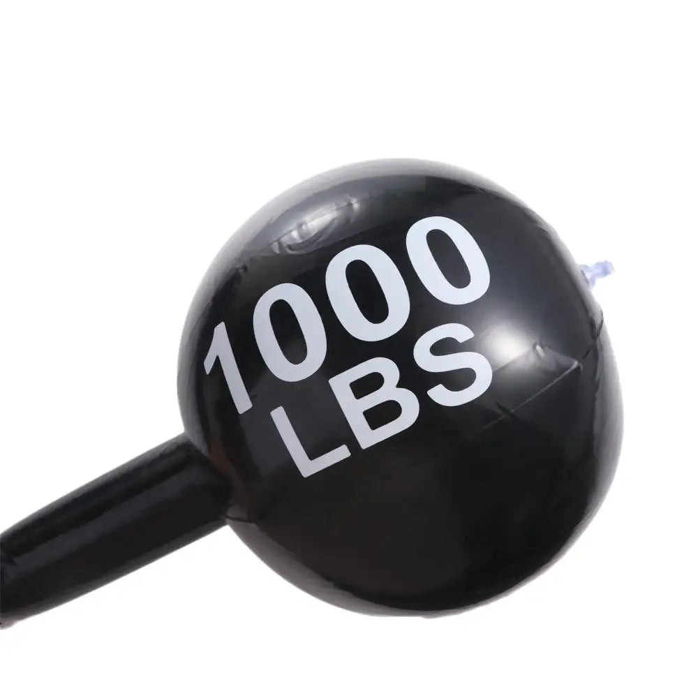Gym Game Props Interaction Toys Inflatable Barbell Toys Thickened Sports  Inflatable Balloon Fitness Dumbbell Toys - Sun Studio
