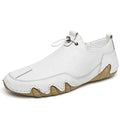 Größe 38-47 Herren Sneakers Freizeit Bequeme Walking Echtes Leder Schuhe Sport Outdoor Fußbekleidung Loafers Herren Trainers 2021