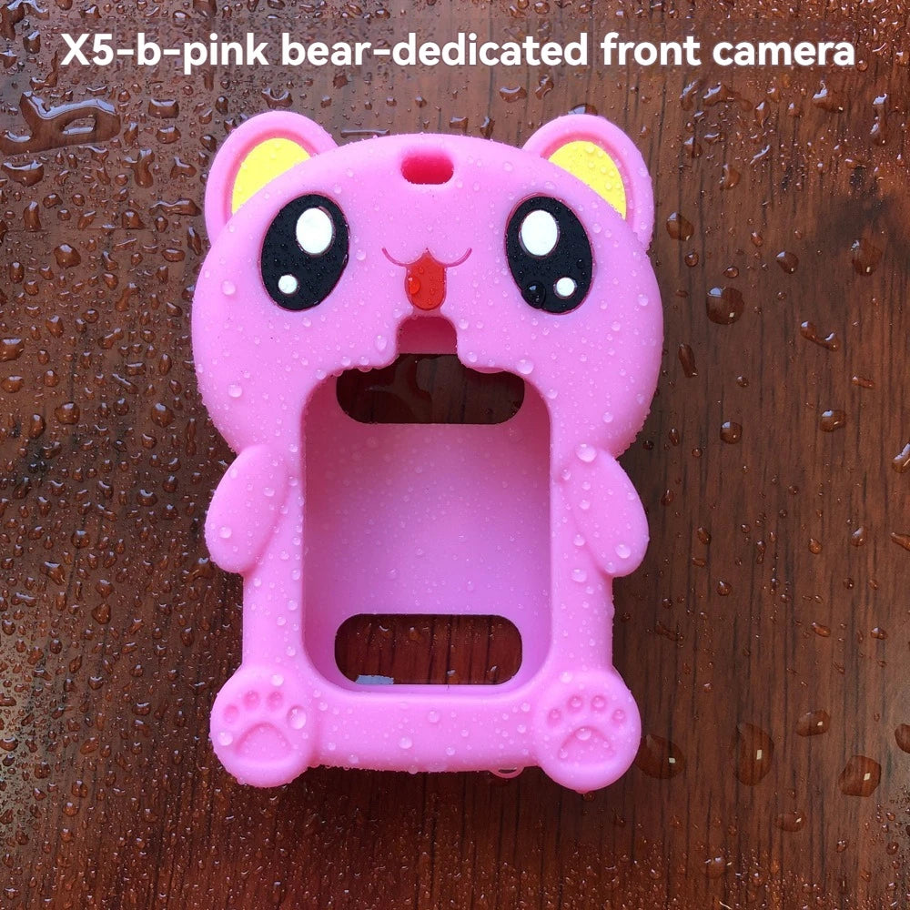 Bracelet Hanging Neck Protective Sleeve Universal Kids Smart Watch Silicone Pendant Children's Phone Watches Protective Case - Sun Studio