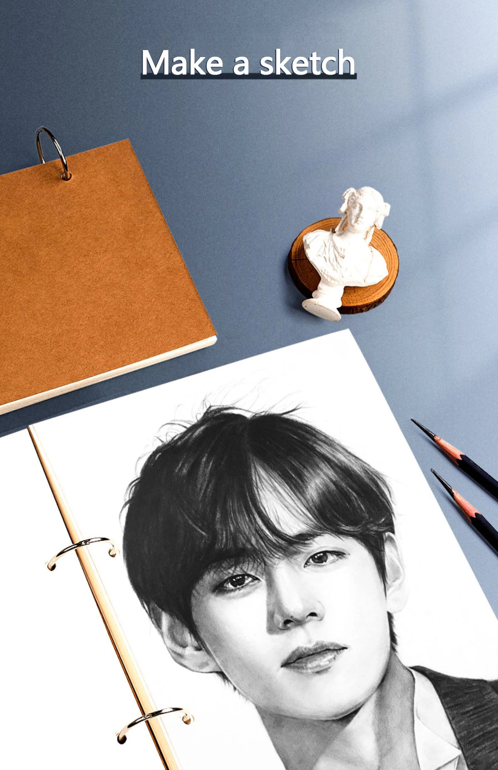 A4/A5/8K/16K/32K Sketchbook Detachable Think Paper Notebook for Painting DIY Creative Pratice Drawing Book Art School Supplies - Sun Studio