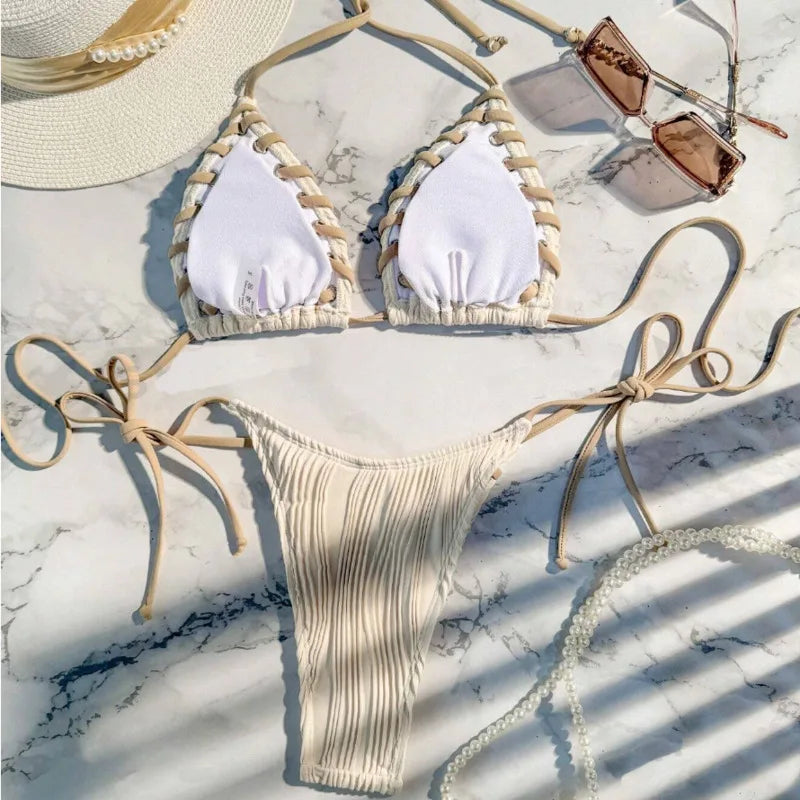 Sexy Bikinis 2026 Women's Swimwear Female Swimsuit For Swimming Wear Bathing Suits Brazilian Bikini Set Beachwear Pool Bather - Sun Studio
