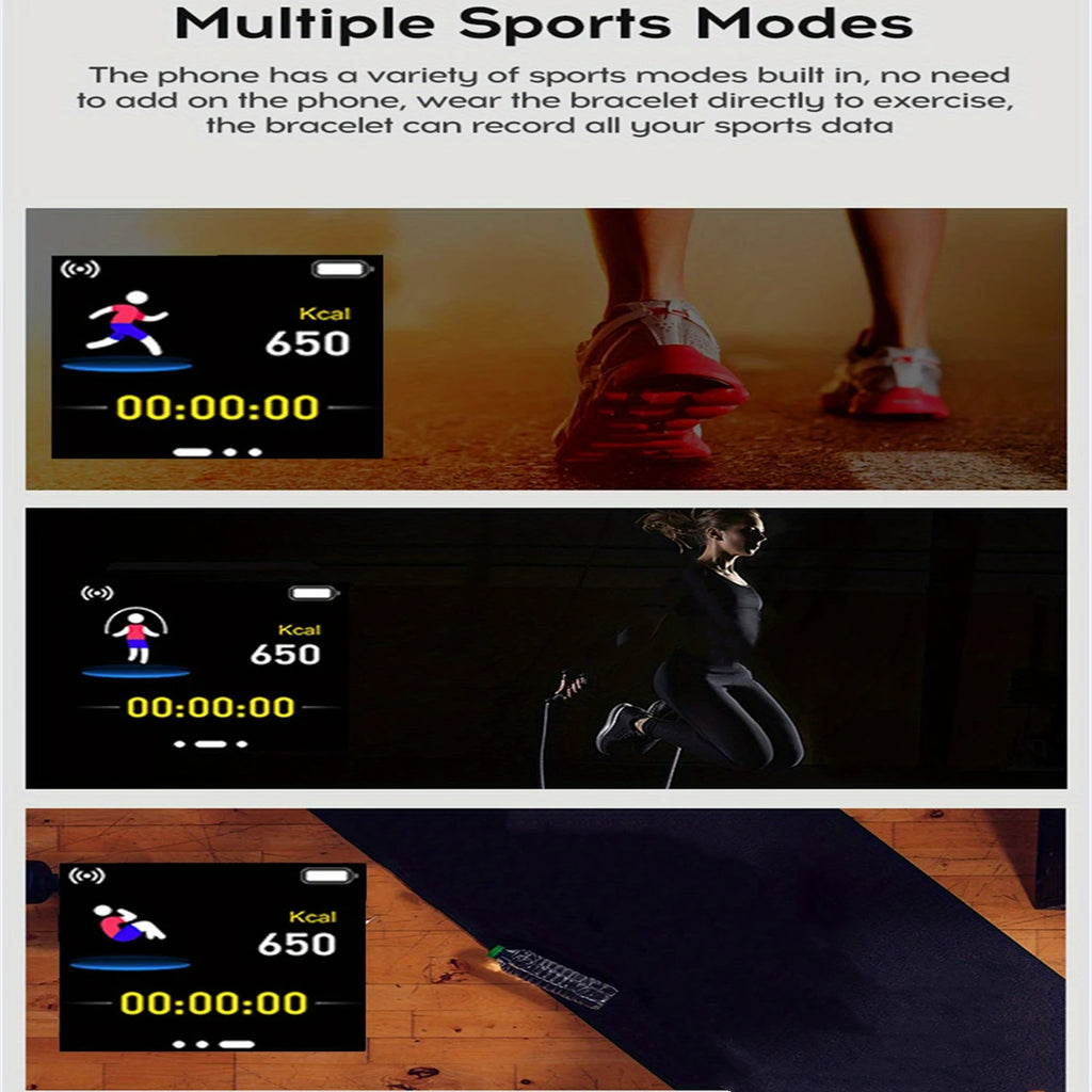 Smart Watch For Women Men Wristwatch Bluetooth Connected Phone Music Player Fitness Sport Bracelet Sleep Monitor Digital Watches - Sun Studio