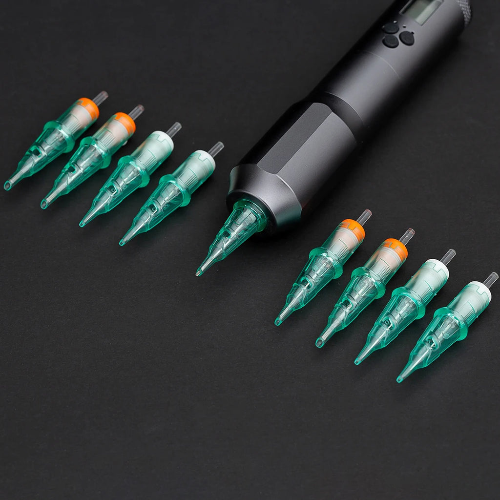 20pcs EZ Cartridge Tattoo Needles Permanent Makeup Tattoo Cartridge Needle  Eyebrow Eyeliner for Rotary Tattoo Pen - Sun Studio