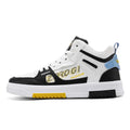 Herren Skateboard Schuhe Hohe Oberteile Studenten Freizeit Sportschuhe Atmungsaktive Rutschfeste Schuhe Modische Hohe Sneakers für Herren