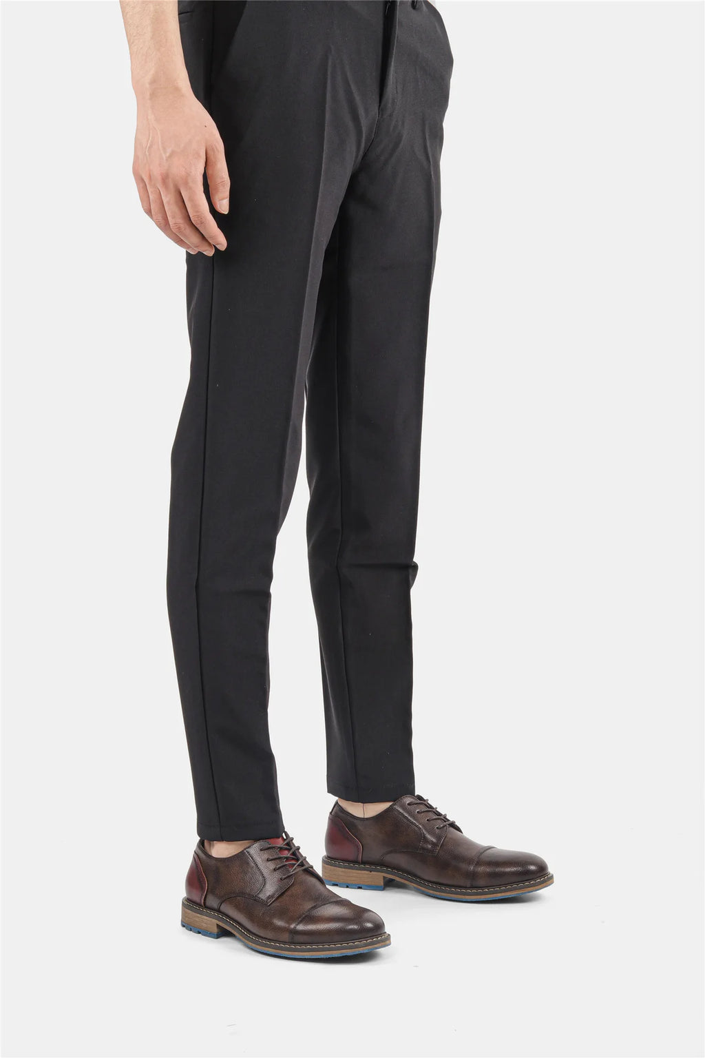 Business Herren Lederschuhe Europäisch Amerikanisch Lässige Herren Lederschuhe Retro Trend Herren Schuhe Große Größe Lederschuhe für Männer