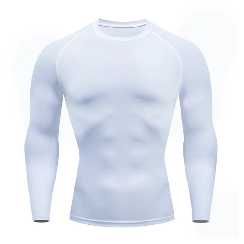 Fitness clothes men's outdoor sports quick drying short sleeved t-shirt training pro running stretch tight fitting clothes yoga - Sun Studio