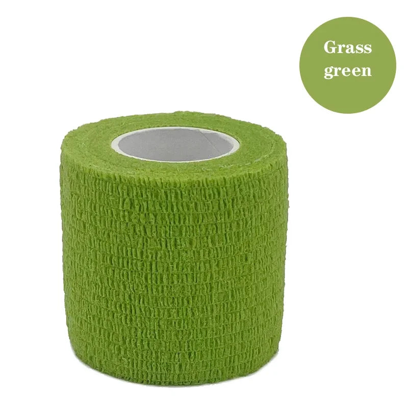 1/6pcs 5cmx4.8m Einweg-Tattoo-Verband Sportband Selbstklebender elastischer Verband Farbenband Tattoo-Zubehör