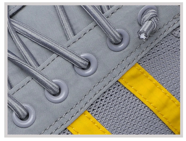 New Shoes for Men Casual Shoes Summer Thin Mesh Flat Skateboard Shoes Street Cool Breathable Loafers - Sun Studio