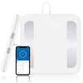 Fitdays Smart 8 Electrodes Body Fat Weight Scale, Human Bioimpedance Scale, Body Composition Scale - Sun Studio