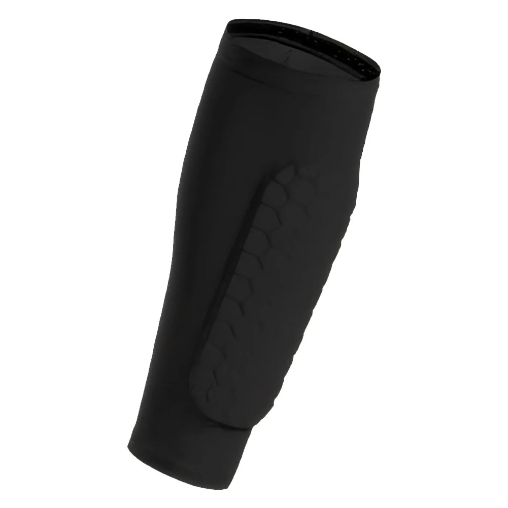 Soccer Shin Guards Calf Compression Sleeve Comfortable Sports Shin Splints Non Slip with Honeycomb Pad for Football Basketball - Sun Studio