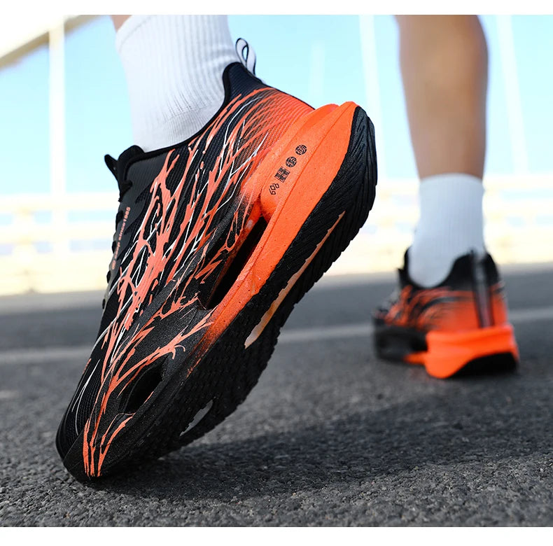 Herren Sportschuhe Professionelle Dämpfung Carbonplatte Laufschuhe Atmungsaktive Paar Freizeit Sneakers Marathon Sport Fußbekleidung