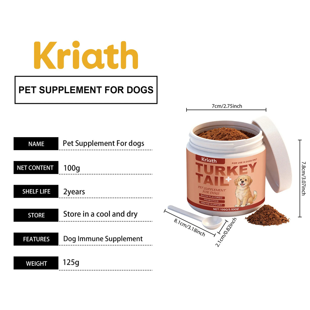Pet Nutritional Supplements Bacon Flavor Promote Intestinal Function Improve Hair Gloss Maintain Joint Health Nutrition Products - Sun Studio