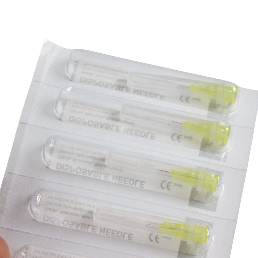 100pcs/box 30G 4mm 13mm Disposable Needle Small Painless Tattoo Needle Injection Needle surgical tool - Sun Studio