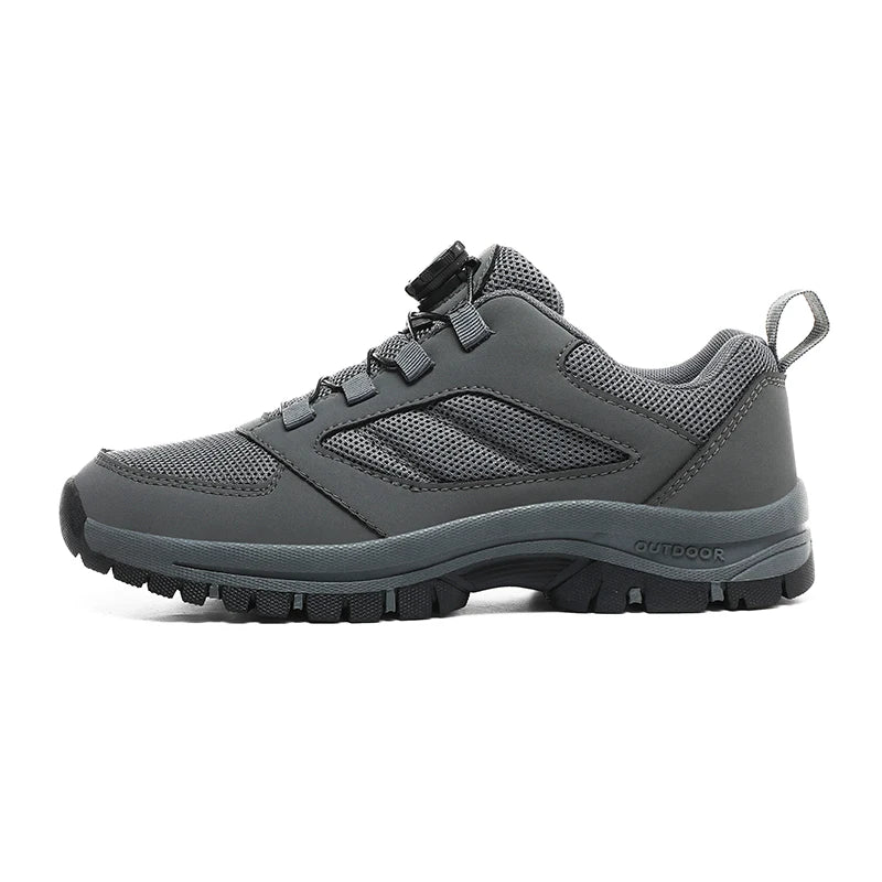 Men'S Spring And Autumn Outdoor Sports Shoes With Rotating Buckle Convenient Comfortable Anti Slip Hiking Shoes Large Size 39-48 - Sun Studio