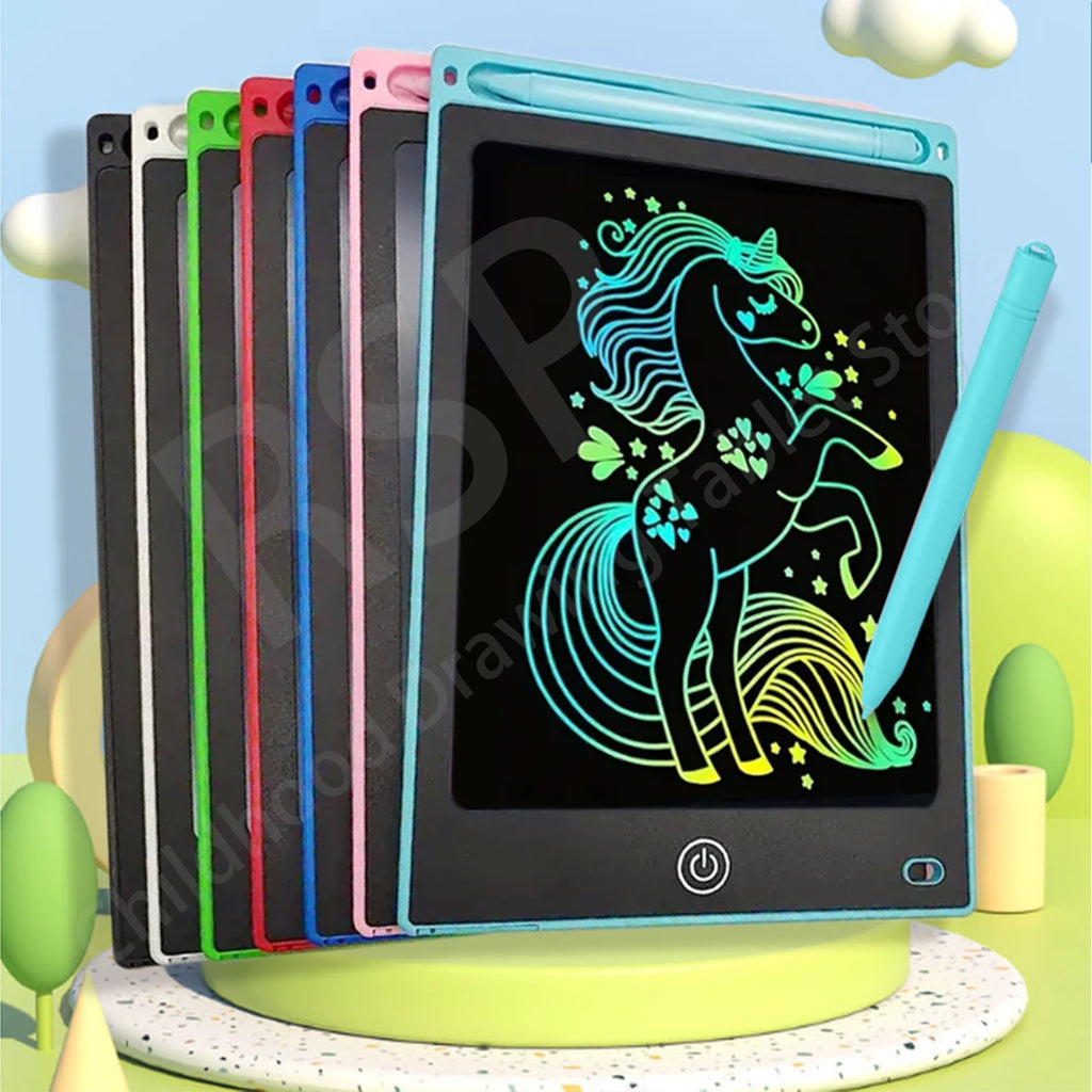 16/12/10/8.5/8.2/6.5/4.5inch LCD graphic tablet,color drawing tablet,3 4 5 6 7 8years kids birthday gifts/Christmas/travel toys - Sun Studio
