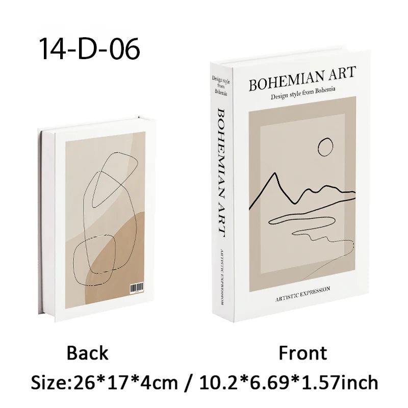 Matisse Fake Books Für Dekoration Aufbewahrungsbox Abstrakte Kaffeetisch Bücher Luxus Schlafzimmer Dekorative Bücher Bauhaus Boho Wohnkultur