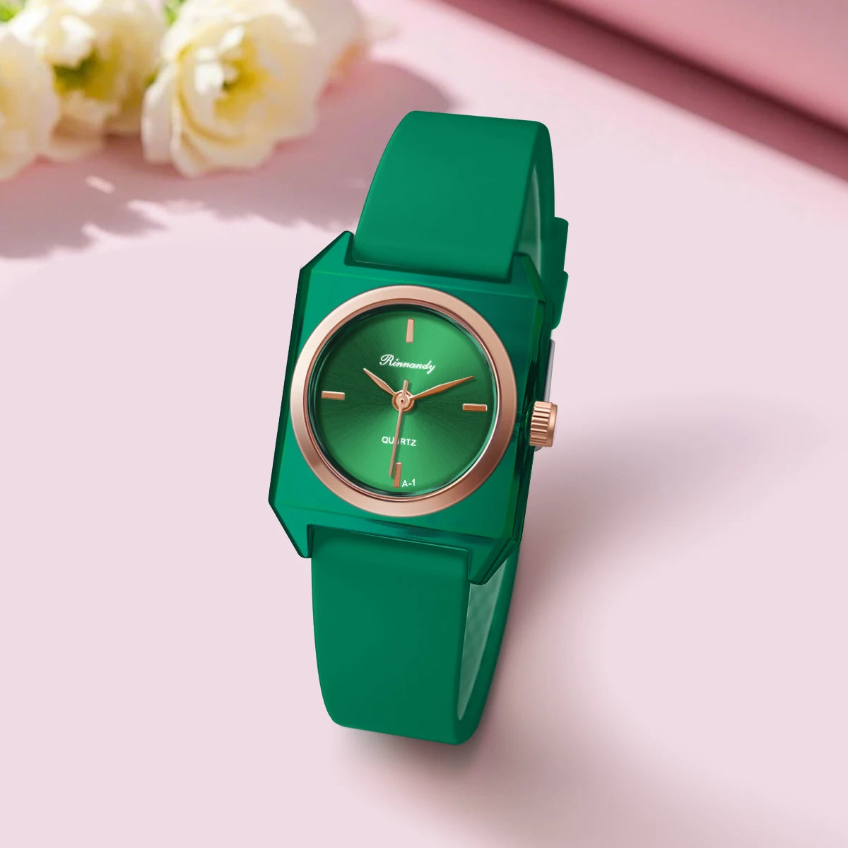 Simple Women‘s Watch Silicone Strap Watches Women Quartz Clock Ladies Wristwatch Christmas Festival Gift Valentine's Day - Sun Studio