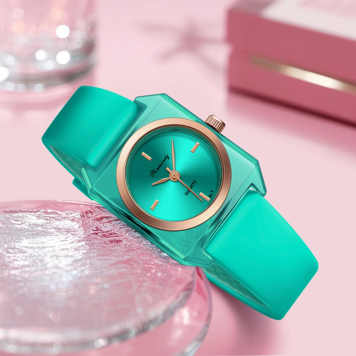 Simple Women‘s Watch Silicone Strap Watches Women Quartz Clock Ladies Wristwatch Christmas Festival Gift Valentine's Day - Sun Studio