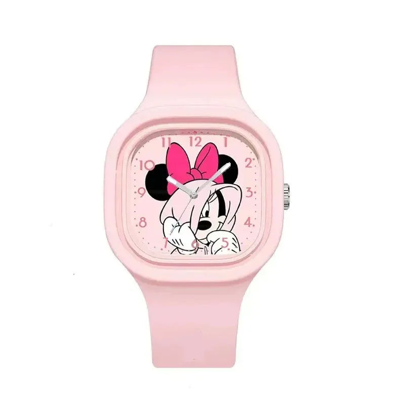 New Mickey Minnie Mouse Children Watches Kids Boy Girl Cute Anime Cartoon Primary  School Student Fashion Watch birthday gifts - Sun Studio