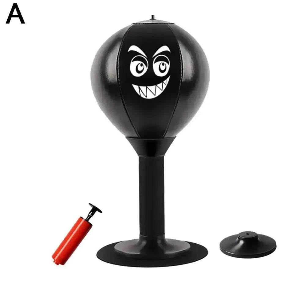 Stress Reliever Punching Bag Toy With Suction Cup Stress Buster Desk Boxing Punch Ball Reduce Tension Toys For Kids S0H0 - Sun Studio