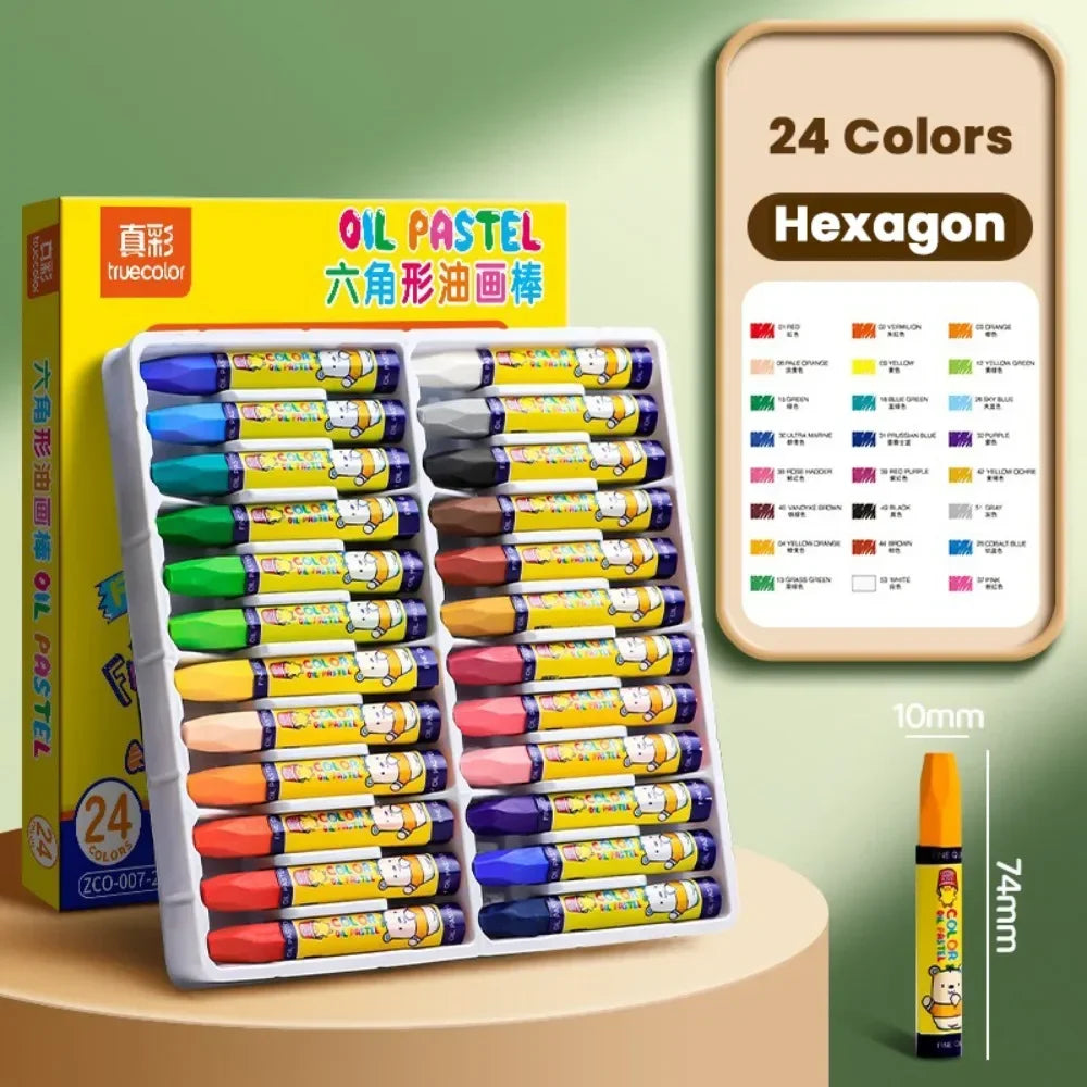 1 set Erasable Bathroom Crayon Washable Multicolor Doodle Pen Graffiti Toy Baby Kids - Sun Studio
