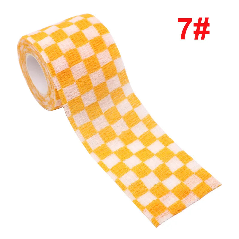 Animal Pattern Printed Self Adhesive Elastic Bandage 4.5m Sports Wrap Tape for Finger Joint Knee First Aid Kit Pet Tape - Sun Studio
