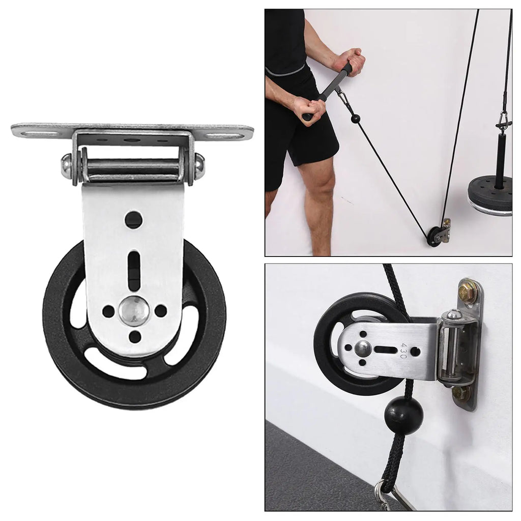 Gym Pulley Silent Nylon Gym Cable Pulley Wheel Diameter 88mm - Sun Studio