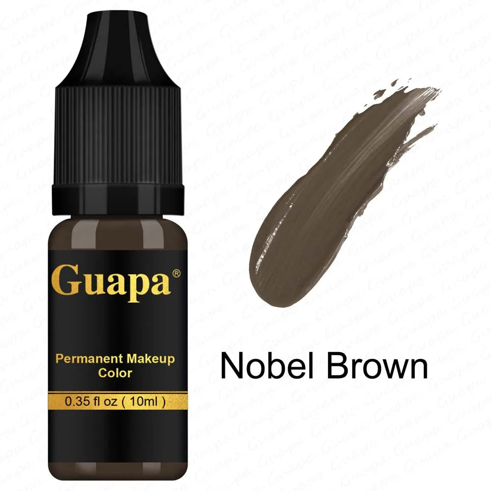 10ML Tattoo Ink Mikropigment Lippen Augenbrauen Permanente Makeup Pigment Tattoo Zubehör für Tattoo Augenbrauen Eyeliner Lippen