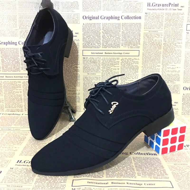 New Classic Shoes Men Leather Original Formal Oxford Shoes for Men Dress Shoes Men Wedding Dress Office Shoe Zapatos De Hombre - Sun Studio