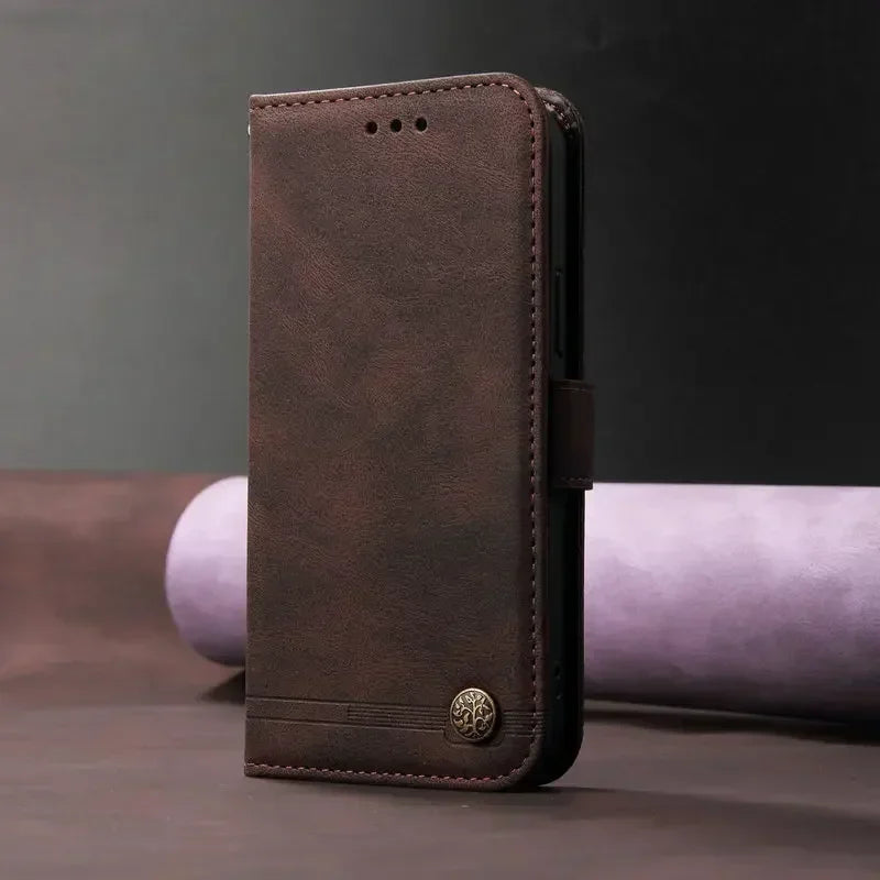 For Xiaomi Redmi Note 15 Pro Plus 5G Protective Case Leather Book Stand Phone Redmi Note 15 Pro 4G Case Mi Note15 Pro+ Flip Capa - Sun Studio