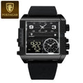 POEDAGAR Luxury Fashion Digital Male Clock Waterproof Luminous Quartz Men Wristwatch Date Week Military Electronic Men's Watches - Sun Studio