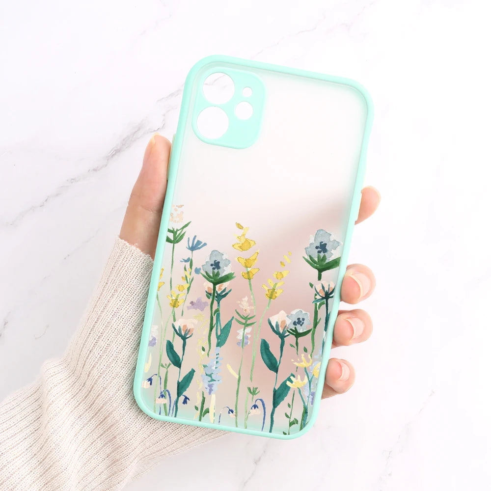 Funda For iPhone 11 Case iPhone 15 14 13 12 11 Pro Max Phone Cases iPhone 15 Plus 7 8 X XS Max XR SE 2020 2022 Funda Matte Cover