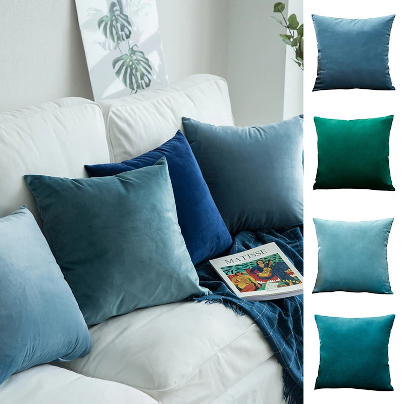 Classic Velvet 45x45cm Cushion Cover Soft Home Decorative 30x50cm Nordic Throw Pillow Cover for Living Room Sofa Pillow Case - Sun Studio